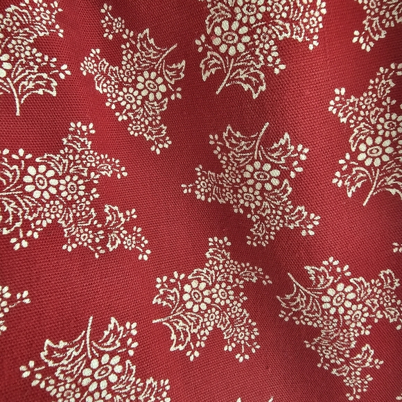 Avenue By Mereille Bitton Floral Polka Dot Vintage Shorts | EUC | 4P | Red White - Picture 16 of 16